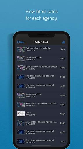 Microstockr screenshot 2