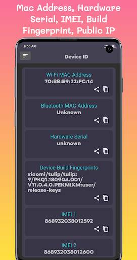 Device ID screenshot 2
