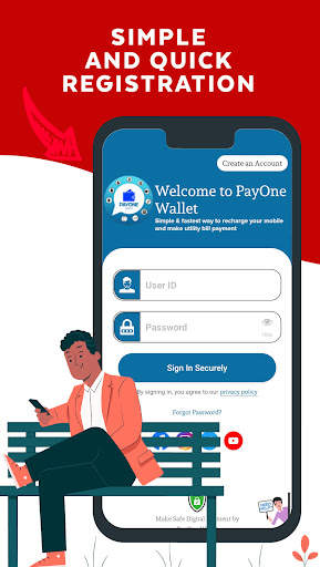 PayOne Wallet: Recharge & bbps screenshot 1