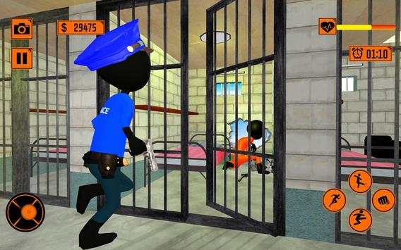 Stickman Grand Prison Escape-Jail Break screenshot 4