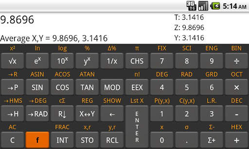 RpnCalc - Rpn Calculator скриншот 1