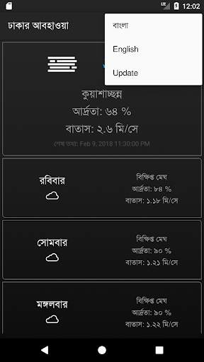 Dhaka City Weather Condition screenshot 3