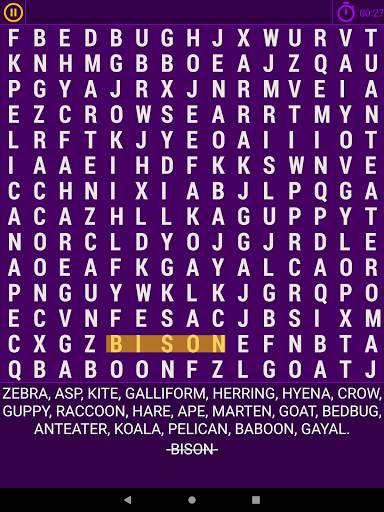 Word Search 5 تصوير الشاشة