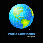 World Continents With Capitals icon