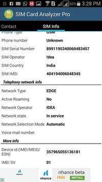 SIM Card Analyzer Pro screenshot 2