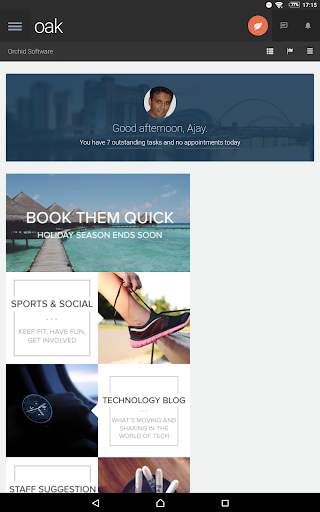 Oak Intranet screenshot 13