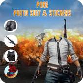 PUBG Photo Suit, Photo Editor & PUBG Stickers Free 1.0