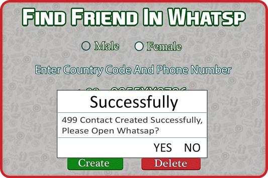 Friend Search for WhatsApp: Girlfriend Search screenshot 3