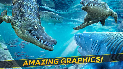 Shark & Crocodile Fight screenshot 5