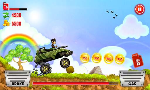 Hill Racing 2021: 4x4 Mountain Car Racing Stunts screenshot 9