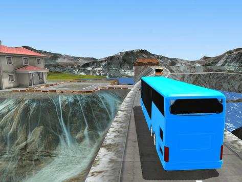 Tour Coach Bus Hill Climb Sim screenshot 10