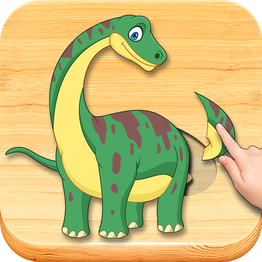 Funny Dinosaurs Kids Puzzles, full game. icon