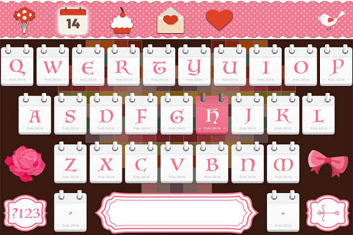 Sweet Day Keyboard screenshot 1