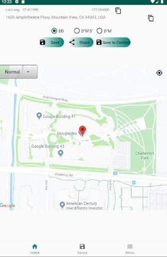 My Location - Save / share Latitude and Longitude screenshot 5