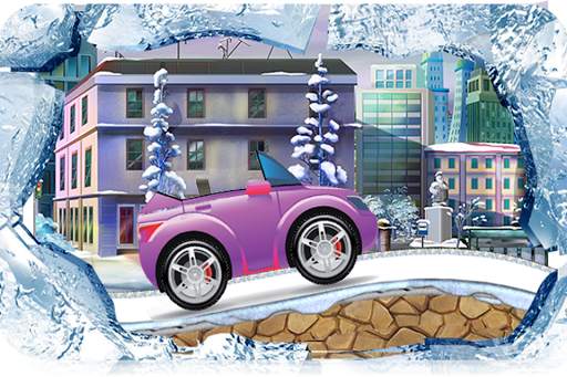 Snow hills 3D Racing game 2017 screenshot 7