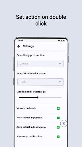 Back Button Gesture Anywhere on Screen screenshot 3