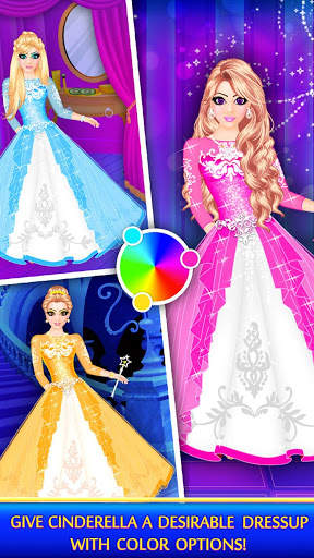 cinderella kecantikan makeover: salon puteri screenshot 12
