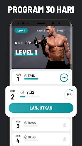 Latihan dumbbell di Rumah screenshot 2