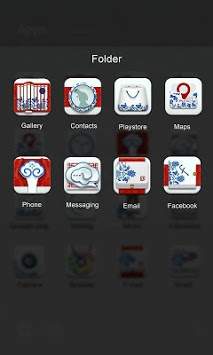 Procelain GO Launcher Theme screenshot 4