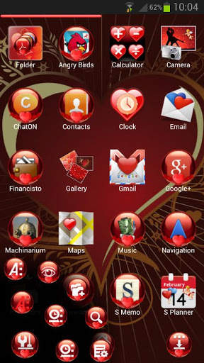 Next Launcher Valentines Theme screenshot 3