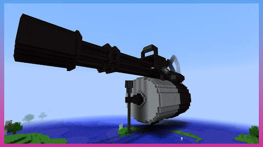Minigun Mod for Minecraft PE screenshot 4
