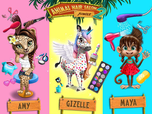 Jungle Animal Hair Salon 2 screenshot 12