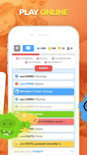 eTABU - Social Game - Party with taboo cards! screenshot 2