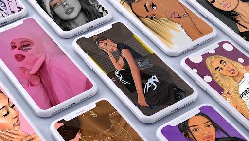 Baddie Wallpaper: Sassy Girls screenshot 1
