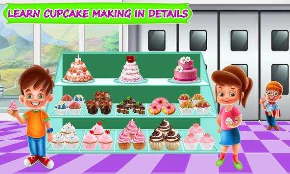 pabrik pembuat cupcake berwarna-warni: toko roti screenshot 3