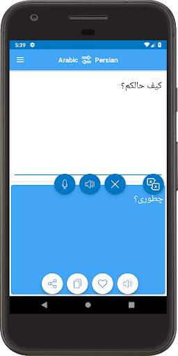 Arabic - Persian translator screenshot 2