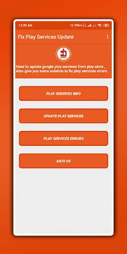 Fix Play Services Update screenshot 1