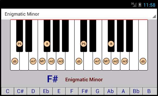 DG Piano Scales screenshot 2