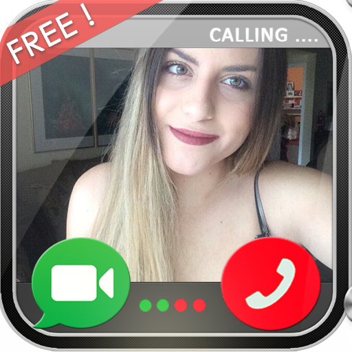 Virtual Girlfriend Fake call icon
