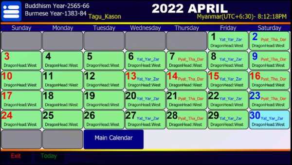 Myanmar Calendar 2022 screenshot 3