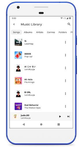 Flairsome Music Player - New MP3 Audio Player 4 تصوير الشاشة