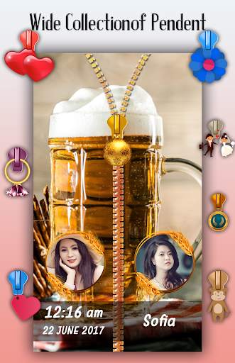 Beer Zipper Lock Screen 5 تصوير الشاشة