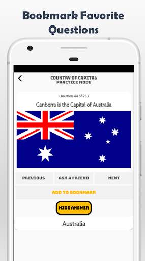 World GK Quiz Game - Flags Maps Currency Geography screenshot 7
