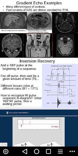 Overview of MRI Pulse Sequences screenshot 5