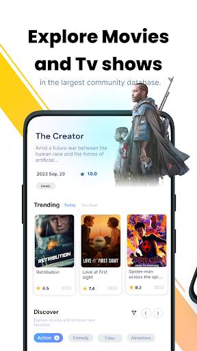 Moviefy: Track Shows & Movies screenshot 1