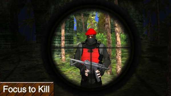 Commando sniper war Death Game screenshot 3