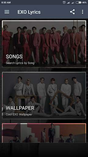 EXO Lyrics (Offline) screenshot 2