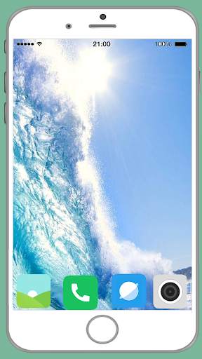 Ocean Waves Wallpaper Full HD screenshot 4