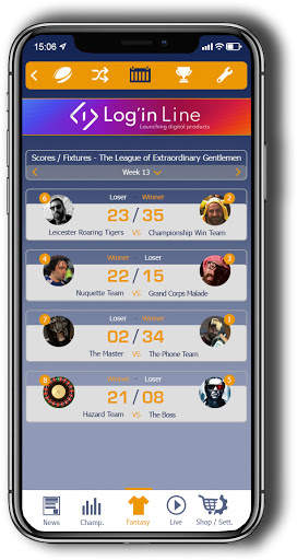 Fantasy Rugby World screenshot 3