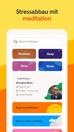 Headspace: Meditation & Schlaf screenshot 2
