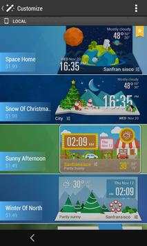 Clock Weather Cool Widget screenshot 4