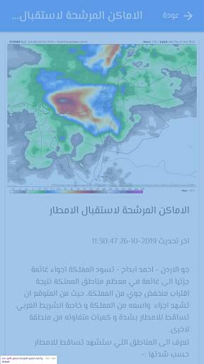 JOWeather - جو الاردن screenshot 2