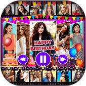 Birthday Video Maker With Music icon