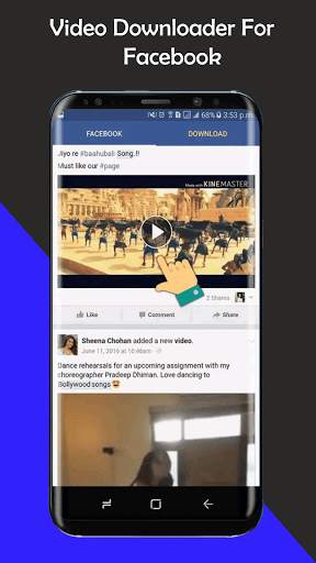 Facebook Video downloader screenshot 1