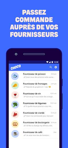Choco - Commandes simplifiées screenshot 2