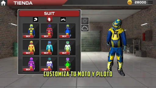 Juego de motos MX extremo screenshot 5